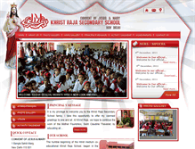 Tablet Screenshot of cjmkhristrajadelhi.org